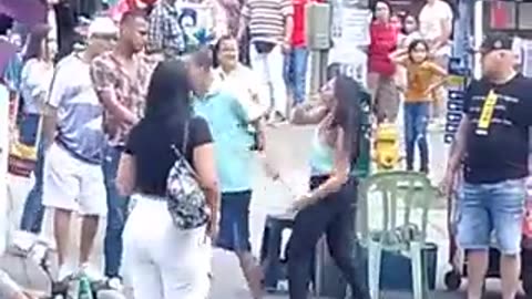 En video quedó escalofriante pelea a machete en Medellín