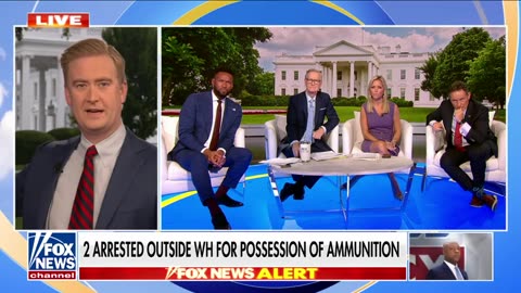 Fox News - Two individuals arrested for ammunition found near the White House