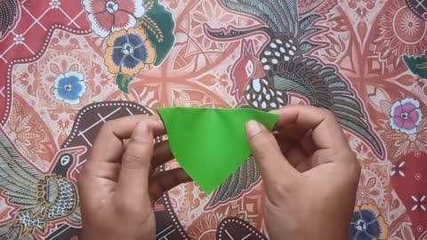 how to make origami paper craft - origami shuriken ninja Kakashi