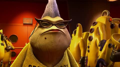 Monsters Inc - All Roz Scenes!