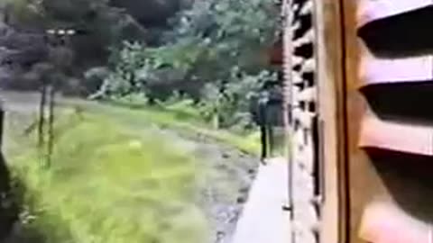 Trem de passageiros - Aguas da Prata SP a Poços de Caldas MG ANOS 90