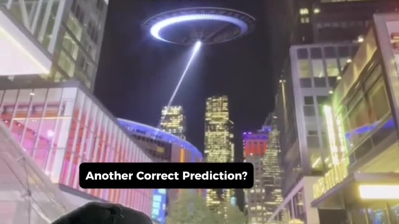 "They have a Blue Beam Project in New York"