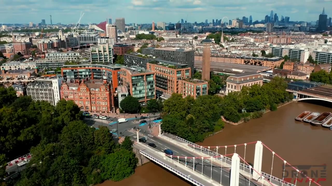 London, England, by drone