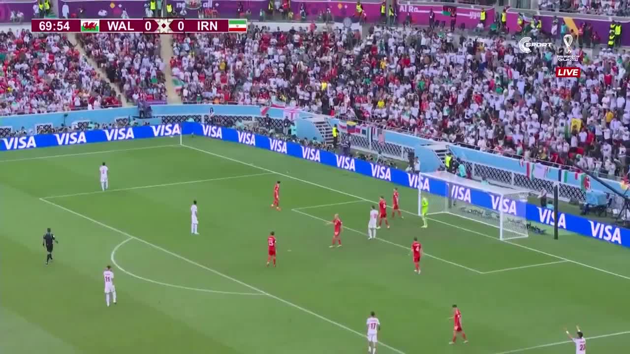 Wales vs Iran FIFA World Cup 2022 Highlights