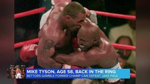 Former champ Mike Tyson to fight YouTuber Jake Paul