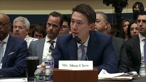 TikTok CEO EXPLAINS TO CONGRESS WHY HIS KIDS🧸🎈🪁AREN'T ON THE APP📲🖥️💻