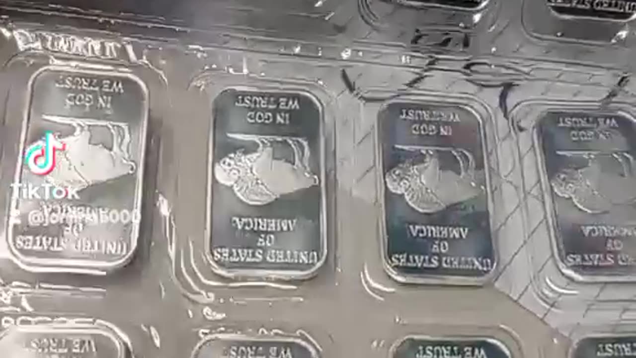 SILVER BARS FROM PROVIDENT METALS.