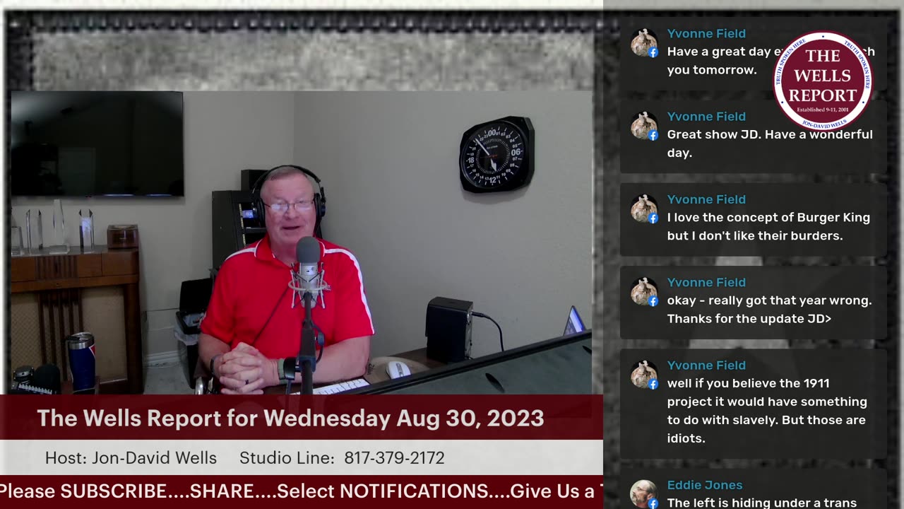 The Wells Report for Wednesday, August 30, 2023