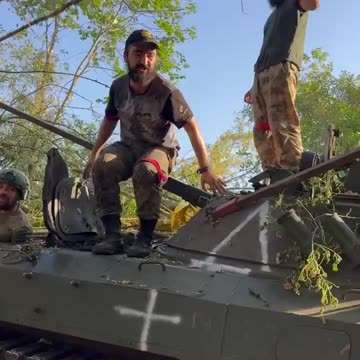 Russia captured another Ukrainian BMP in the Kursk region