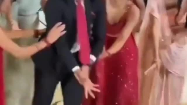 Funny dancing