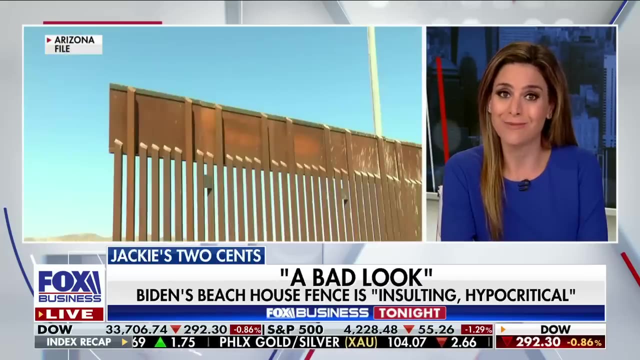 Americans Pay The Bill For Biden's Beach House Fence
