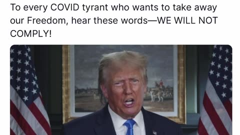 Agora mesmo Donald J Trump no Truth Social!! NÃO VAMOS CUMPRIR!