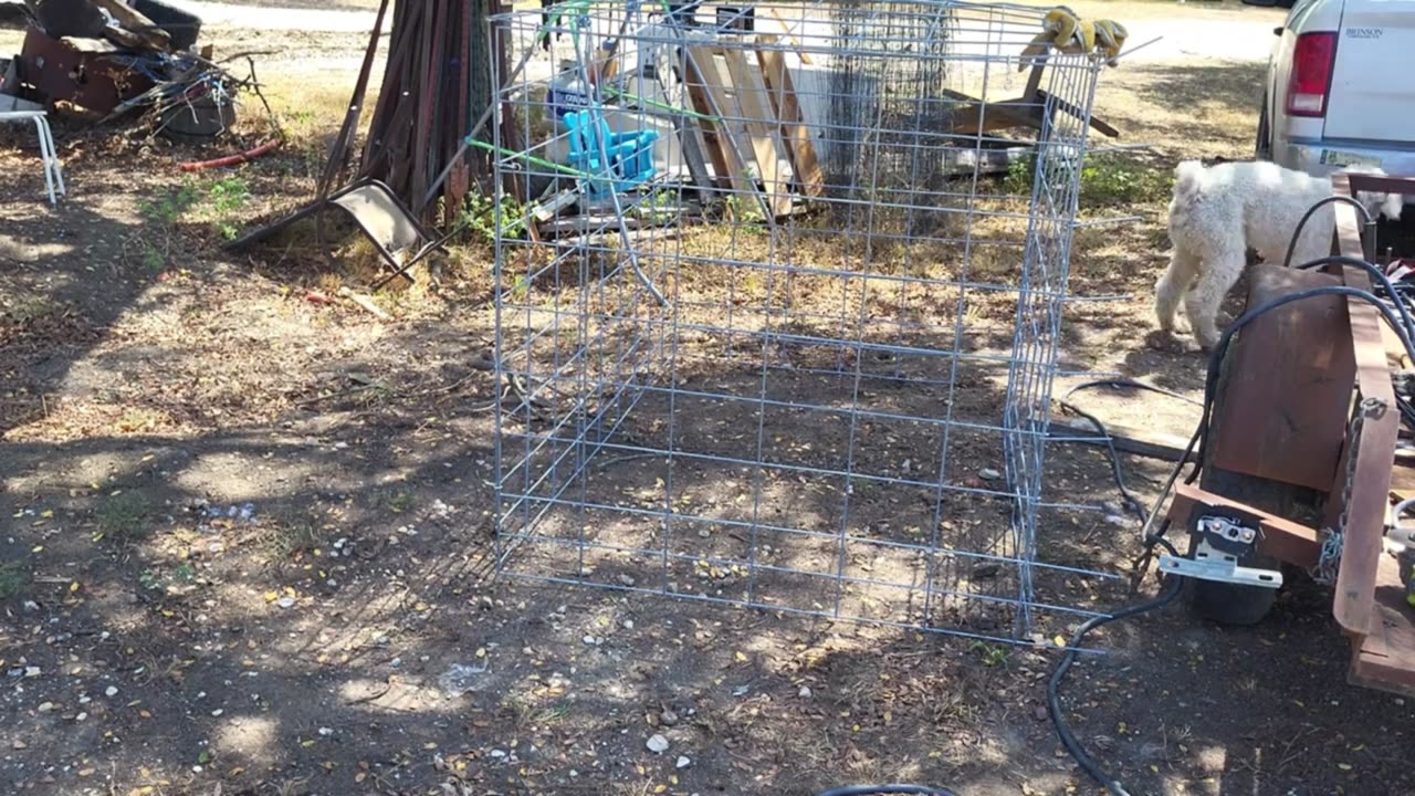 Making a truck bed livestock carrier