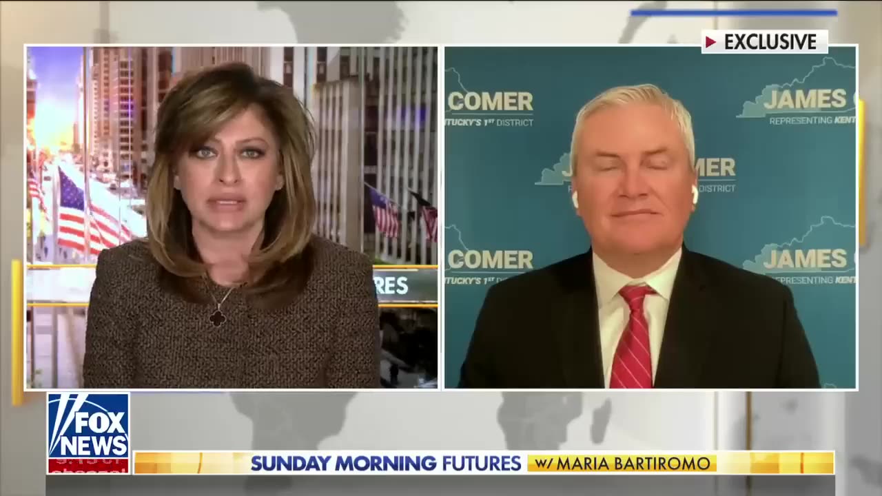 JAMES COMER - THE WALLS ARE STARTING TO CLOSE IN ON JOE BIDEN & HIS FAMILY