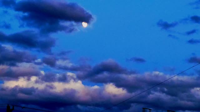 Cloud eats The Moon