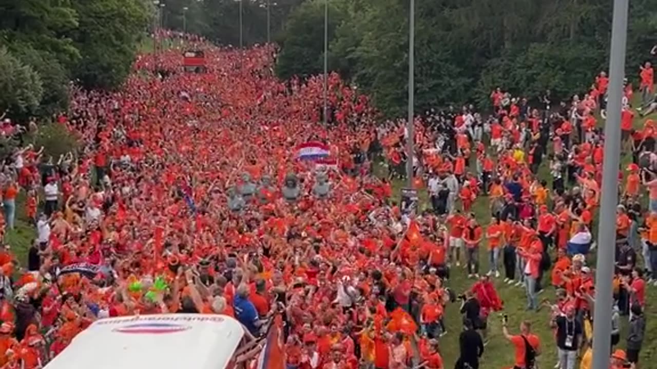 Holand fans in Germany 🔥