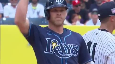 WATCH: Tampa Bay Rays' Taylor Walls does Trump-themed celebration
