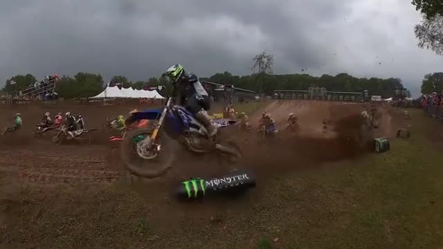 Motocross Starts are Brutal | IG:kelleymediaco | #motocross #mxon #shorts