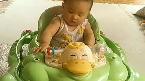 I made a video of my 8 month old daughter
