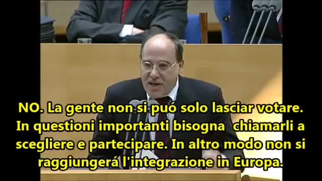 🔴 NON SI PUÓ UNIRE UN CONTINENTE TRAMITE I SOLDI - Le Profezie del dott. Gregor Gysi - (sott. ITA)