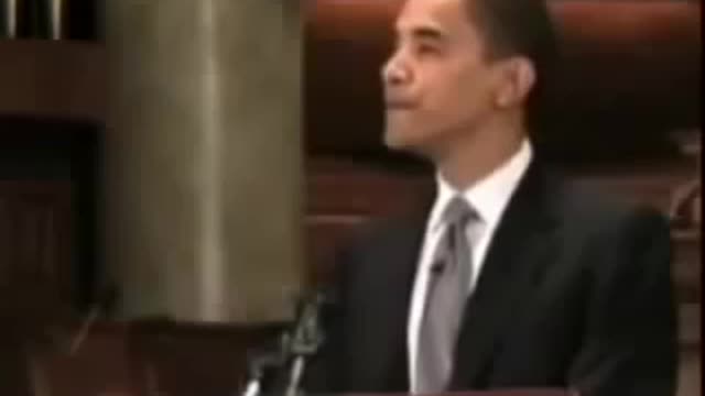 2006 video. Transgender Michael's wife Barack Obama mocks the Bible.