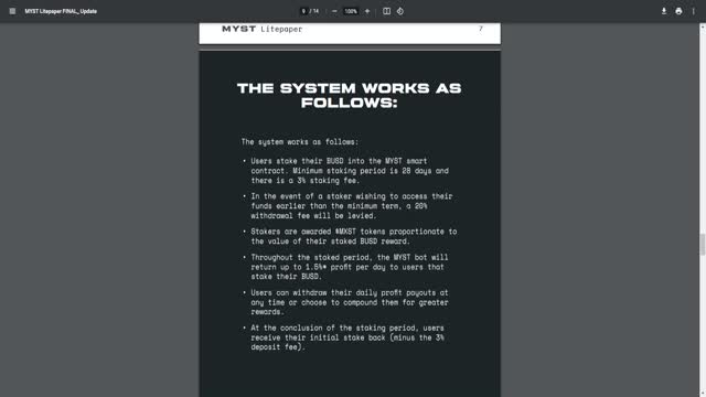 DAS IST MEINE STABLEFUND ALTERNATIVE - MYST | 2022 (Deutsch)