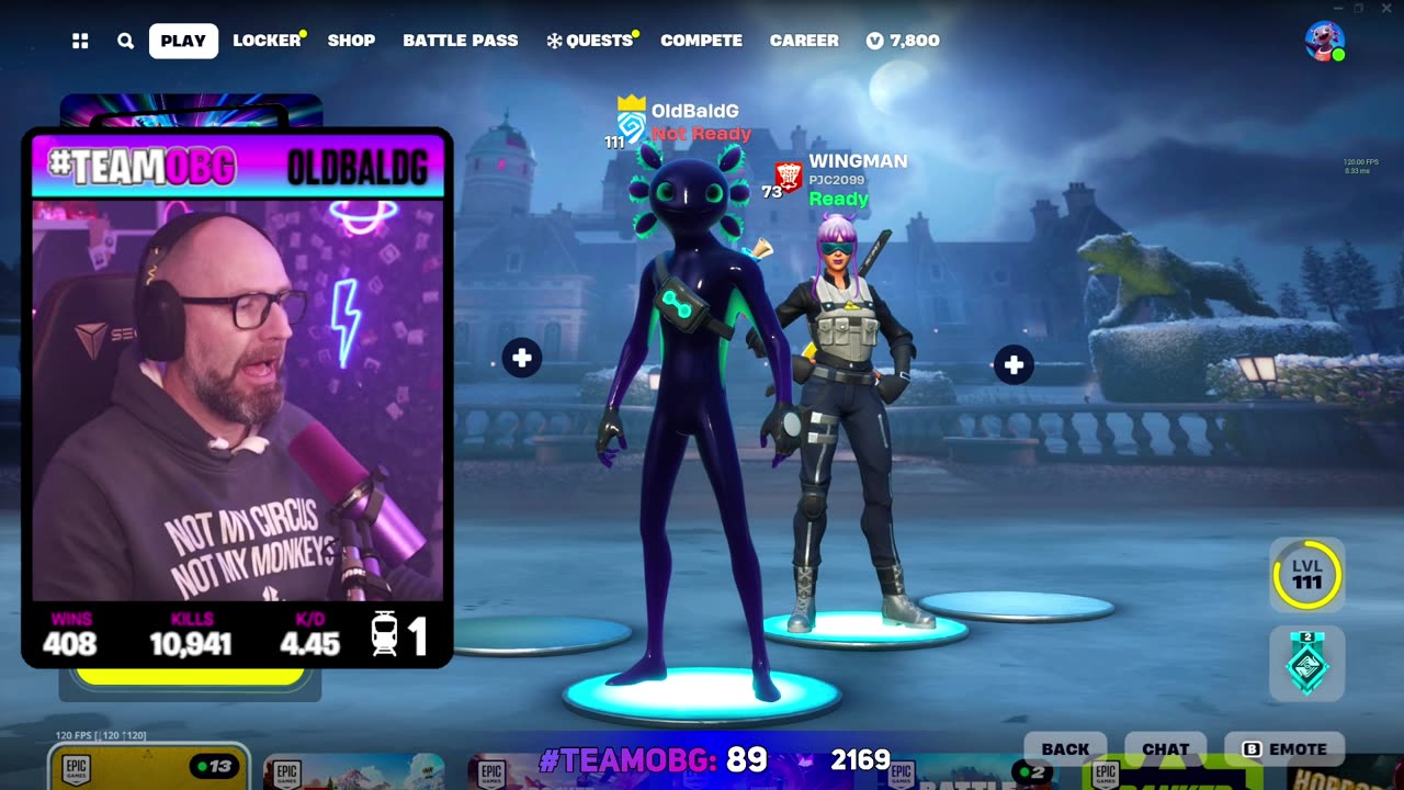 OBG hits up some Fortnite with the Rumble'ers