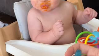 Carter loves carrots