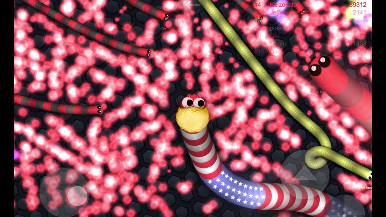 Slither.io - 2nd place