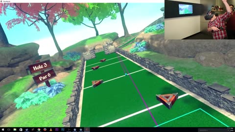 Funhaus LIVE! (4-19-16) VR Mini Golf with Ray Narvaez