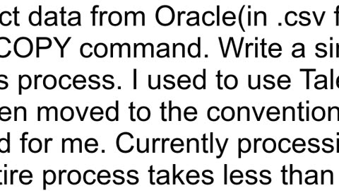 How to implement ORACLE to VERTICA replication