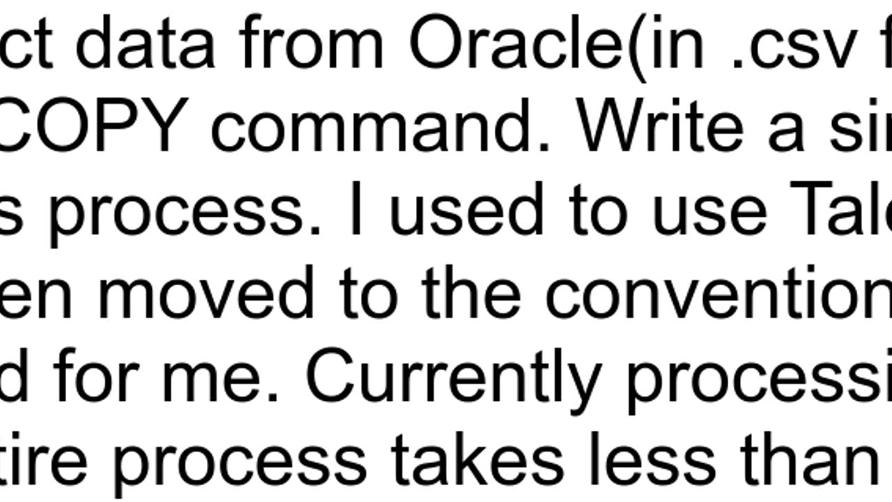 How to implement ORACLE to VERTICA replication