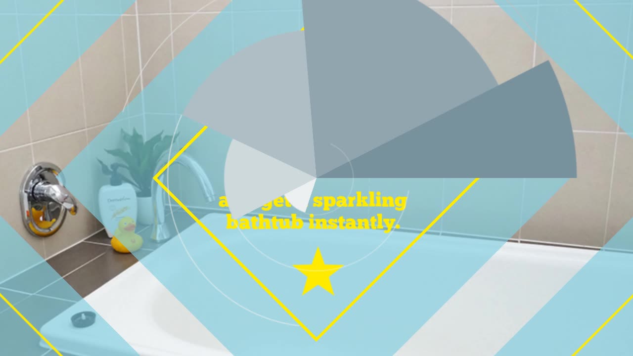 Household Items for a Sparkling Bathtub