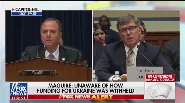 Schiff final remarks whistleblower hearing Part 4