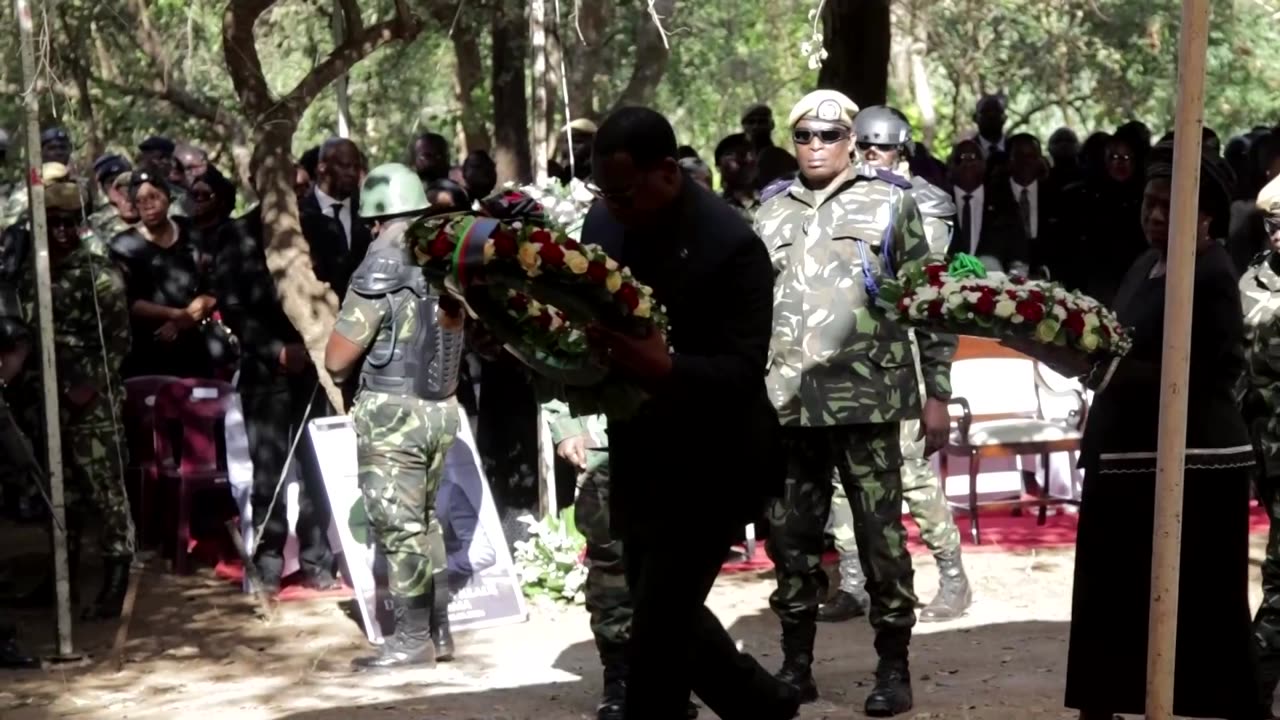 Malawians mourn VP Chilima amid protests