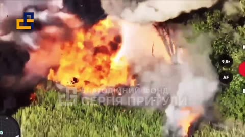 Insane Detonation of a Russian Tank