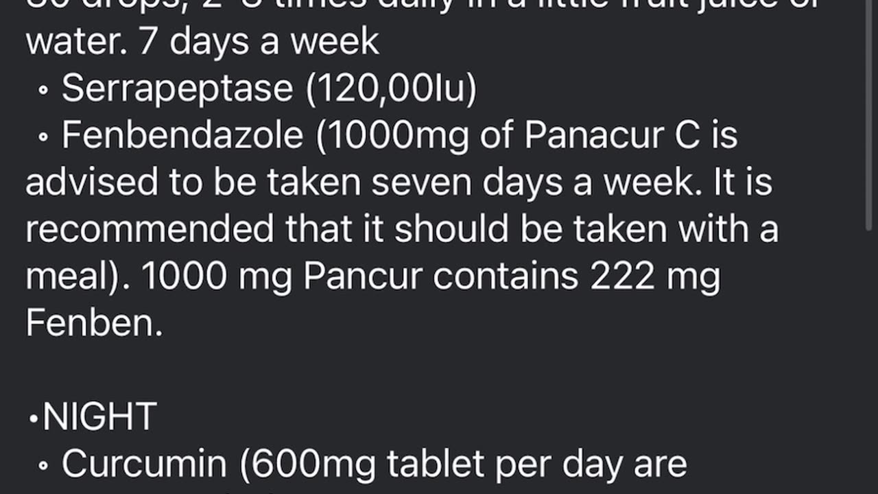 Fenbendazole & Cancer