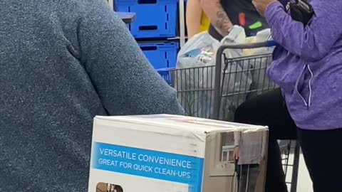 Woman Spits on Walmart Worker