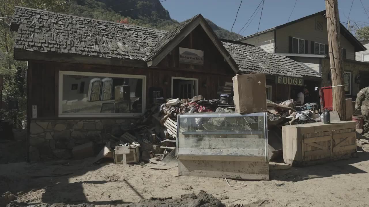 Behind The Scenes with 101st Airborne Division in Chimney Rock, NC