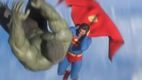 SUPERMAN VS HULK