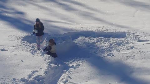 More snow play