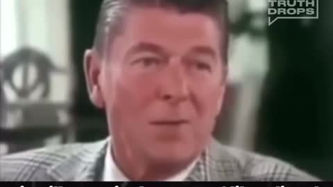 Ronald Reagan statement on Liberalism during 1975 interview, calling out the agenda way back then.