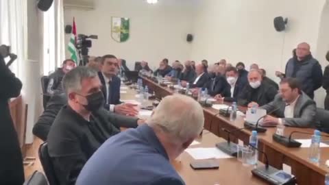 Внеочередная сессия парламента Абхазии 24.11.2021.