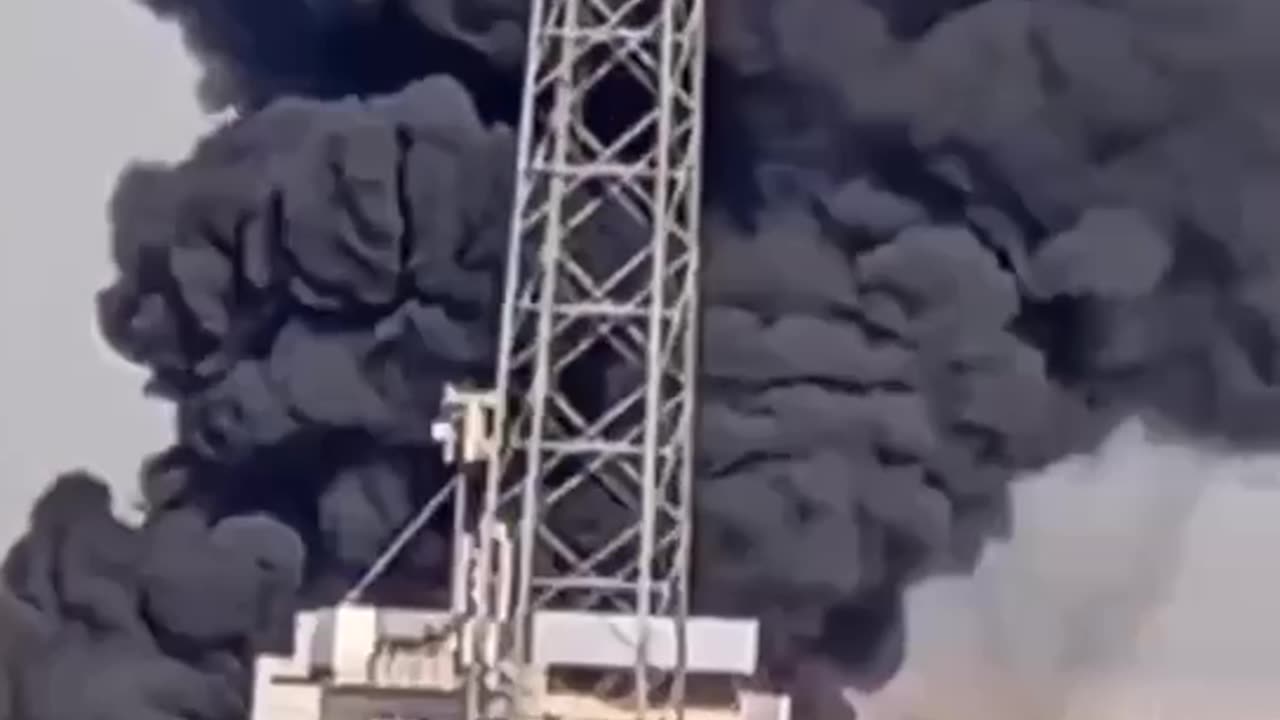 Fire in Iran