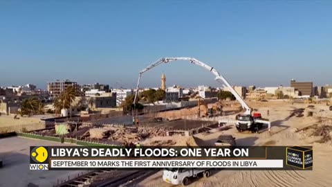 Libya's deadly floods: Swathes of Derna was obliterated | WION Climate Tracker | English News | WION