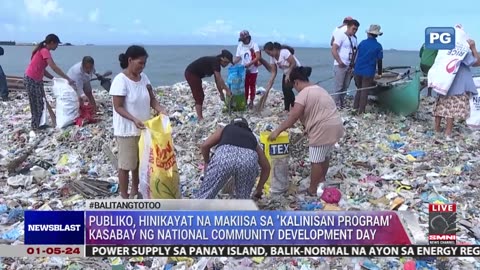 Publiko, hinikayat na makiisa sa 'Kalinisan Program' kasabay ng National Community Development Day