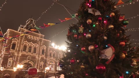 Relaxing Christmas lights