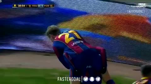 Goals Barcelona VS Real Sociedad