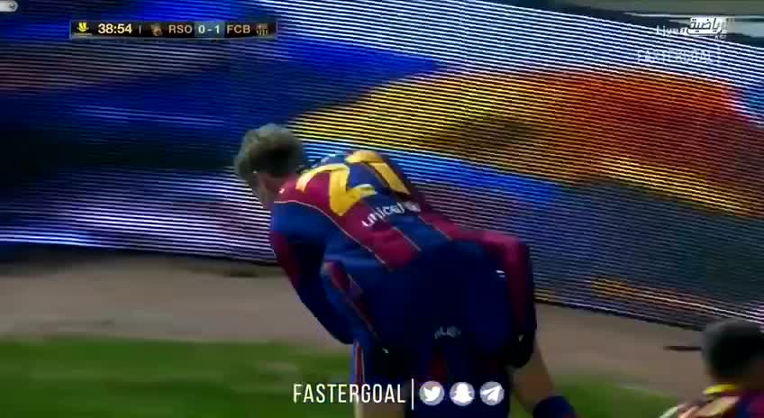 Goals Barcelona VS Real Sociedad