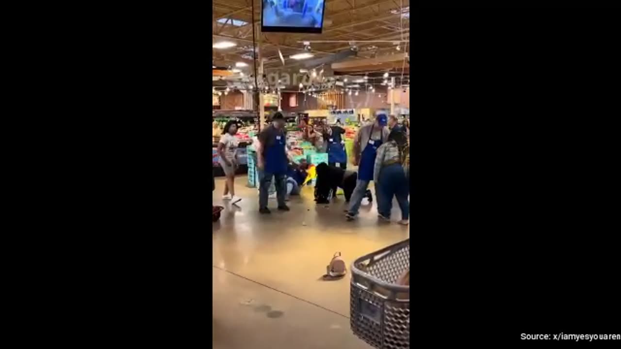 WATCH: Wild Supermarket Brawl Breaks Out In Tennessee Grocery Store